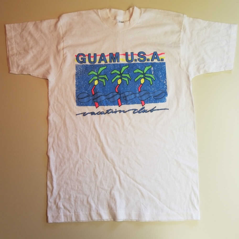 90s Guam vacation tshirt.